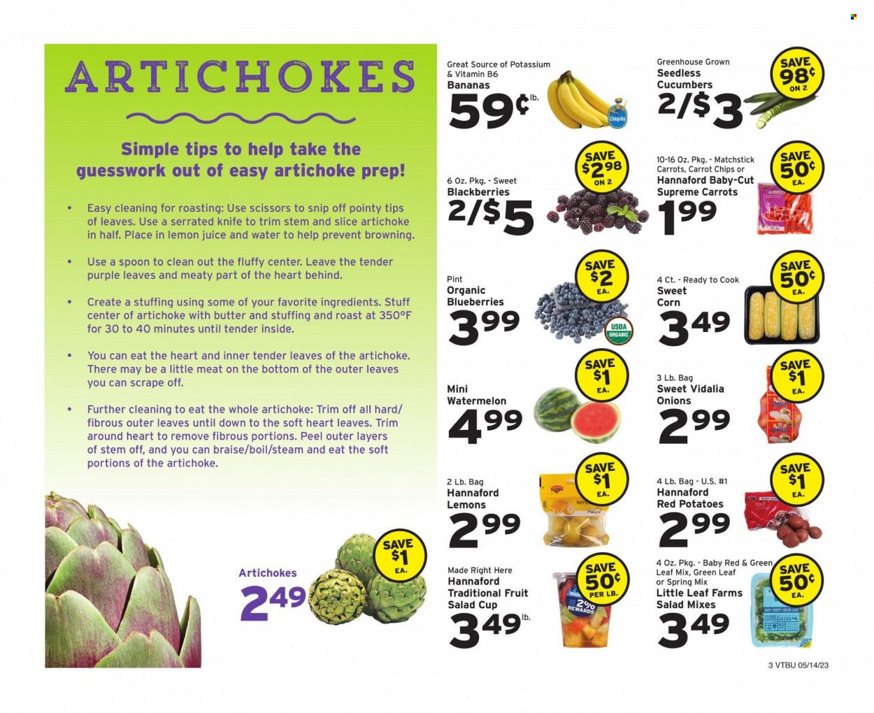 Hannaford (VT) Weekly Ad Flyer Specials May 14 to May 20, 2023