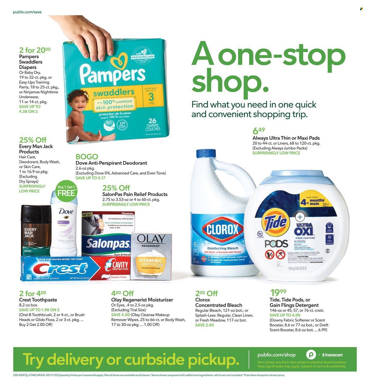 Publix (AL, FL, GA, NC, SC, TN) Weekly Ad Flyer Specials May 11 to May 17, 2023