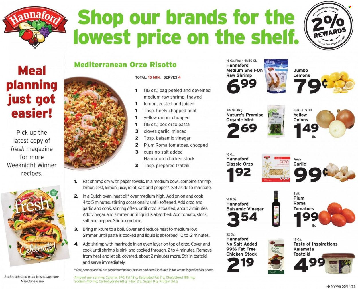 Hannaford (NY) Weekly Ad Flyer Specials May 14 to May 20, 2023