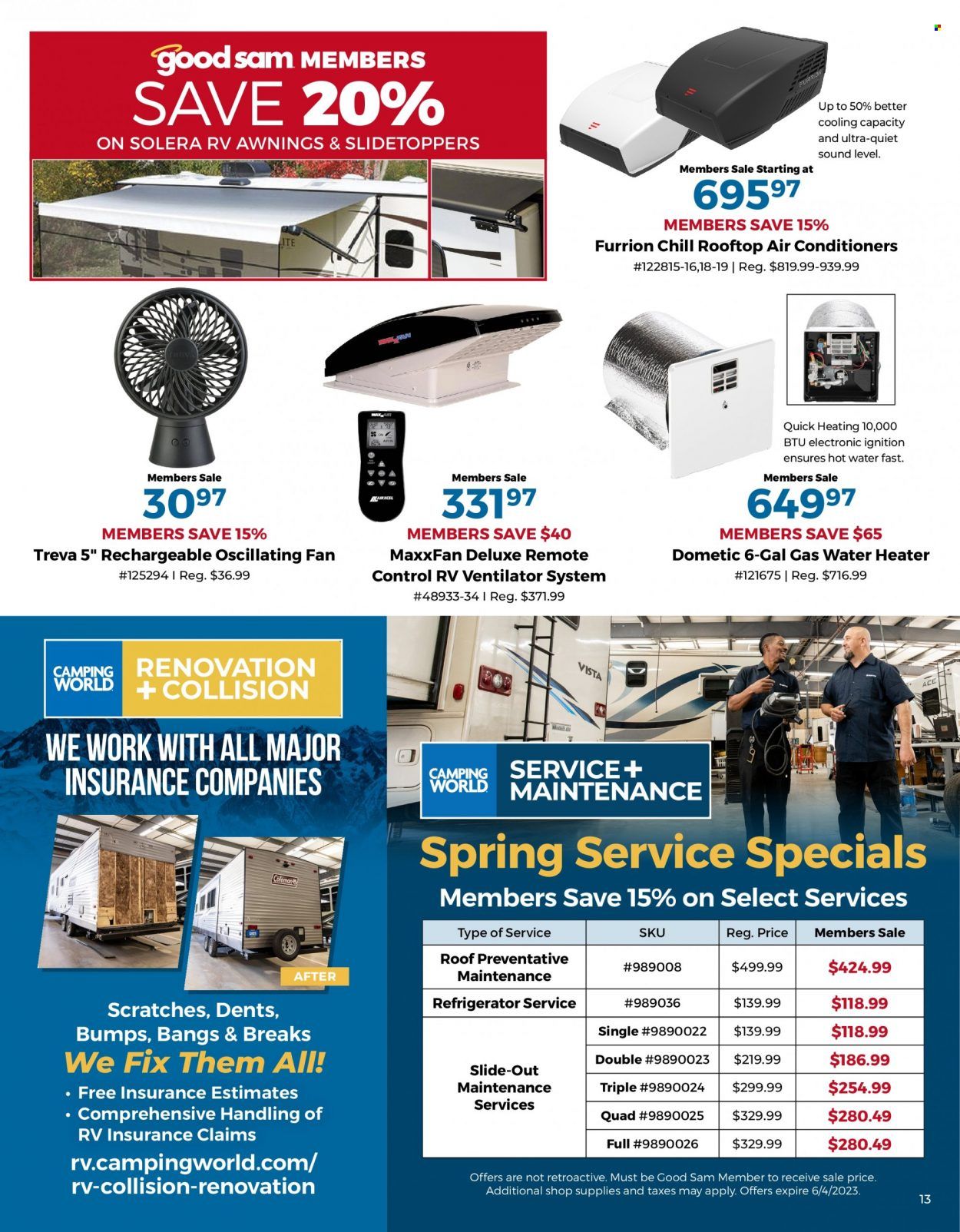 Gander RV & Outdoors Weekly Ad Flyer Specials May 11 to June 4, 2023