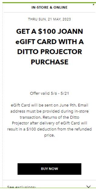 JOANN Promotions & Flyer Specials May 2023