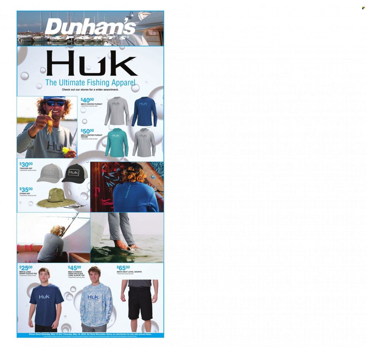 Dunham's Sports (MI, PA) Weekly Ad Flyer Specials May 13 to May 18, 2023