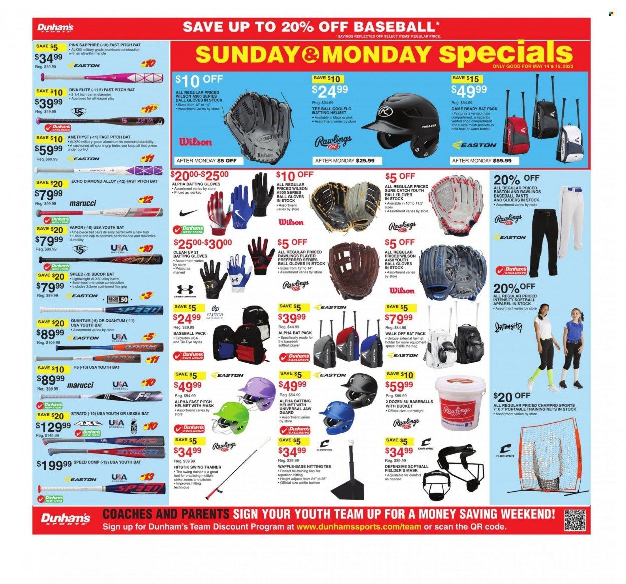 Dunham's Sports (MI, PA) Weekly Ad Flyer Specials May 13 to May 18, 2023