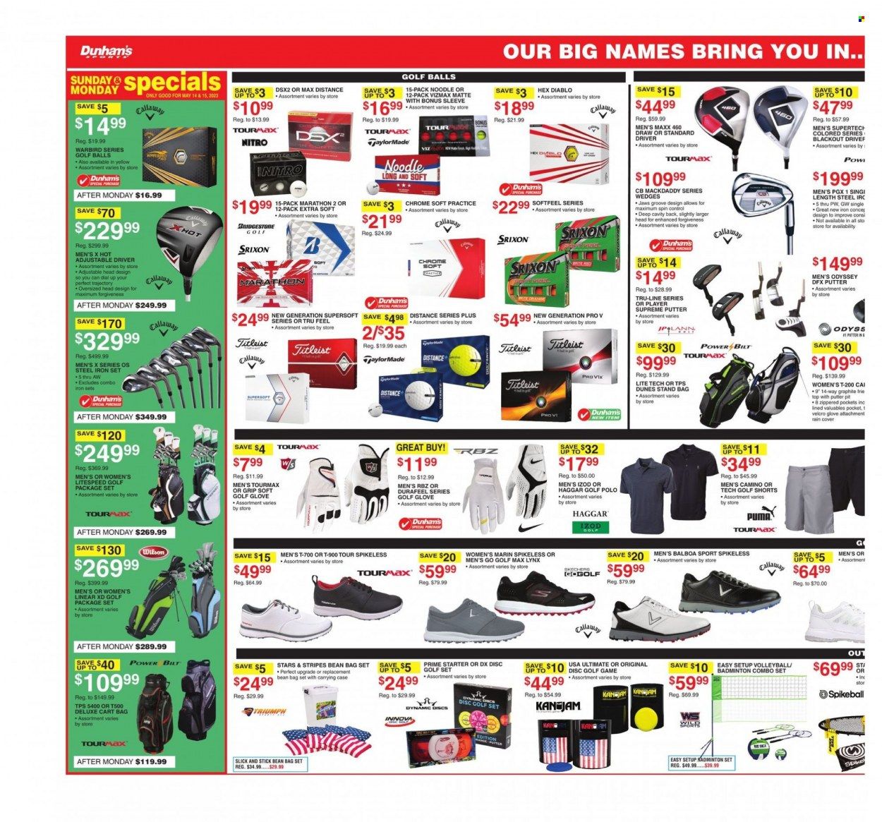 Dunham's Sports Weekly Ad Flyer Specials May 13 to May 18, 2023