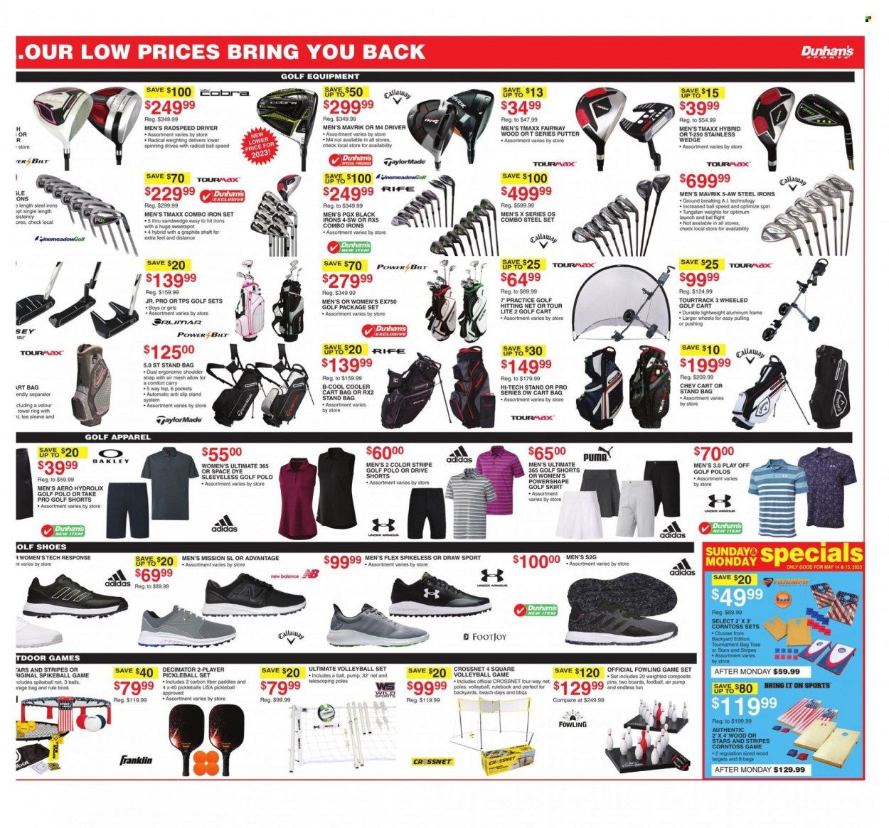 Dunham's Sports Weekly Ad Flyer Specials May 13 to May 18, 2023