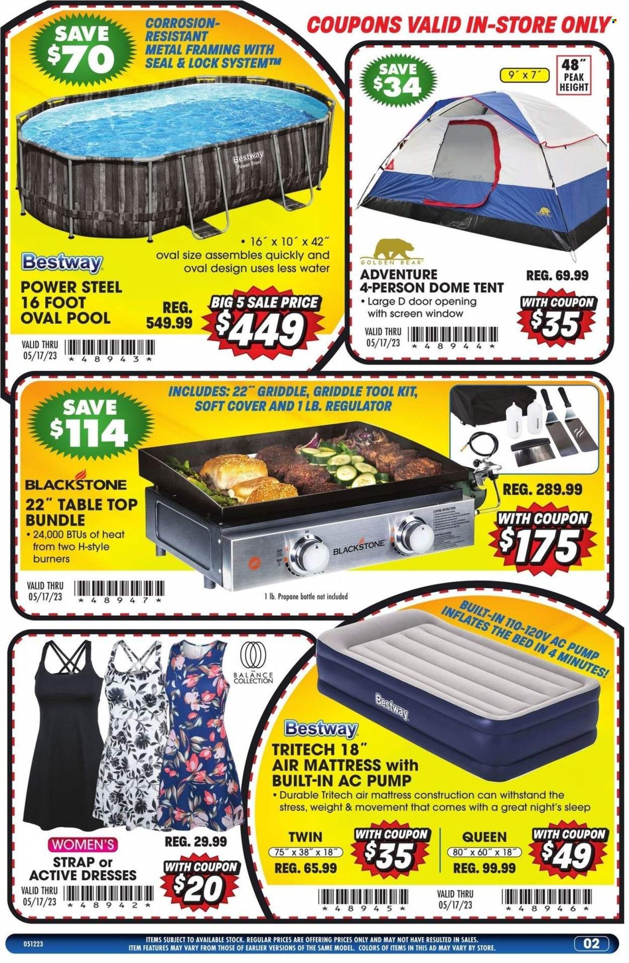 Big 5 (AZ, CA, CO, ID, NM, OR, UT, WA) Weekly Ad Flyer Specials May 12 to May 17, 2023