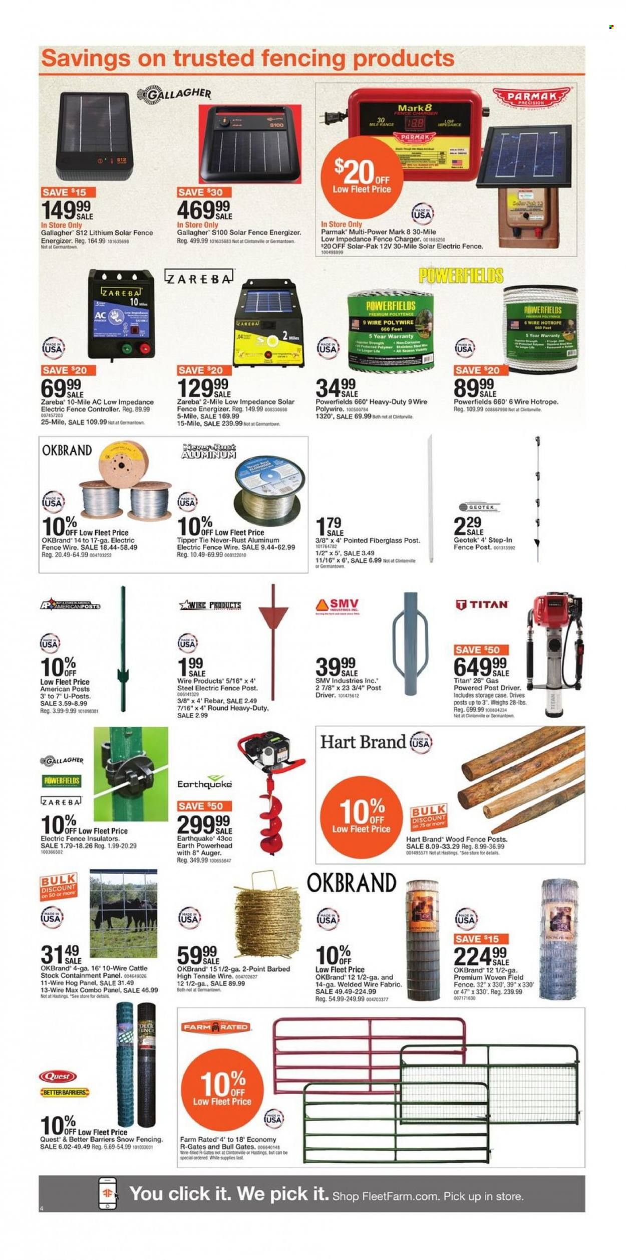 Fleet Farm (IA, MN, ND, WI) Weekly Ad Flyer Specials May 12 to May 29, 2023