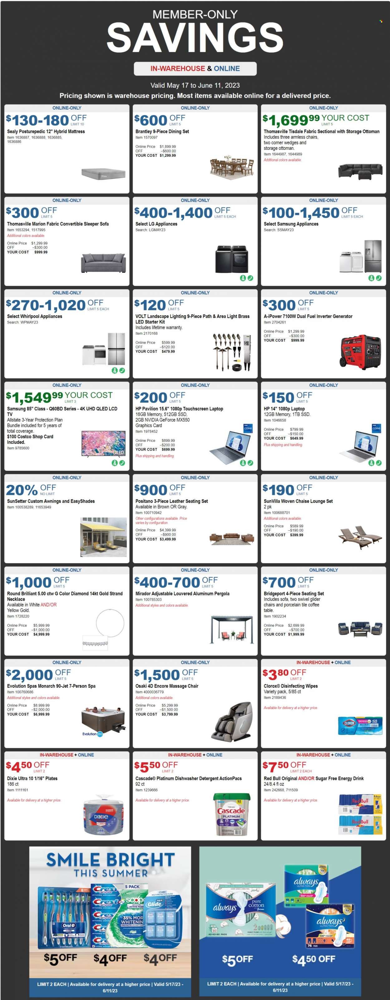 Costco Weekly Ad Flyer Specials May 17 to June 11, 2023