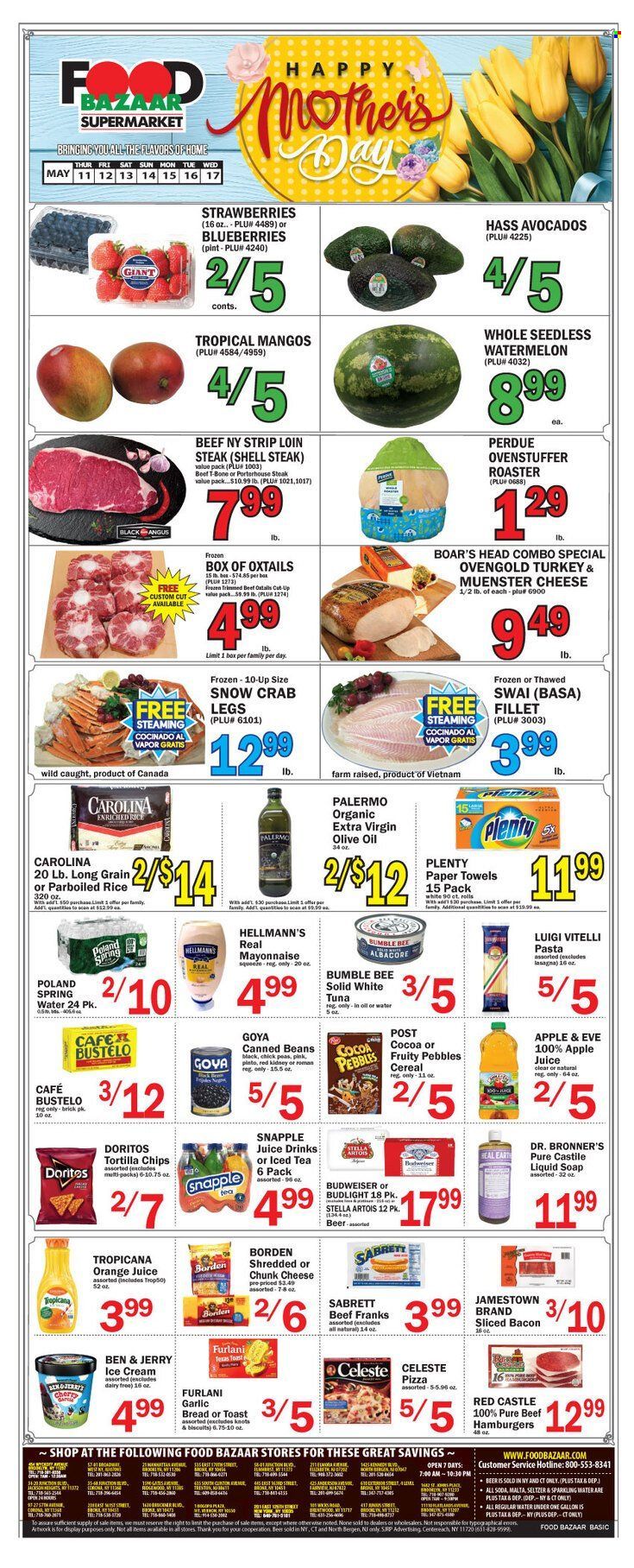 Food Bazaar (CT, NJ, NY) Weekly Ad Flyer Specials May 11 to May 17, 2023