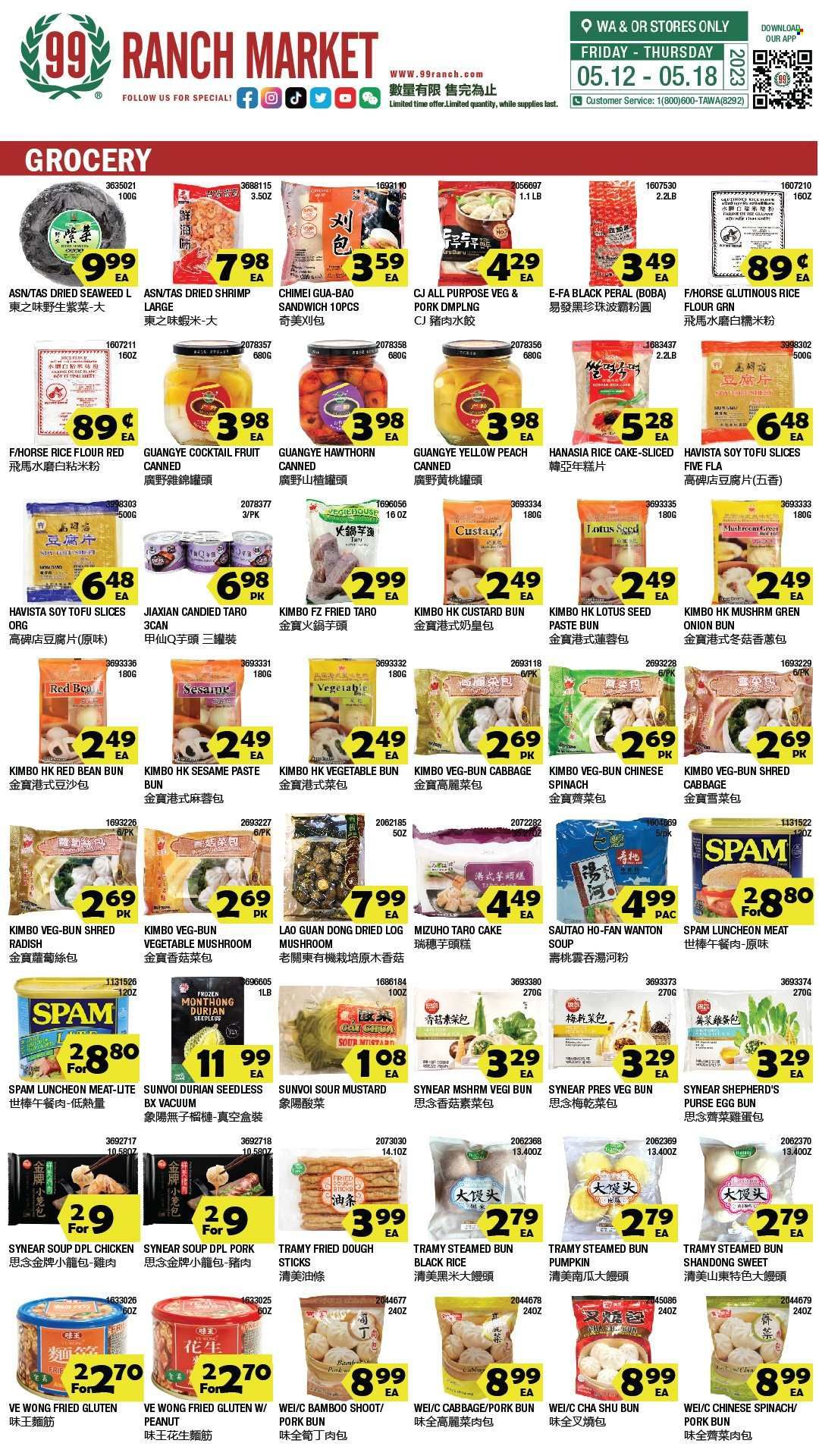 99 Ranch Market (10, 19, 40, CA, MD, NJ, OR, TX, WA) Weekly Ad Flyer Specials May 12 to May 18, 2023