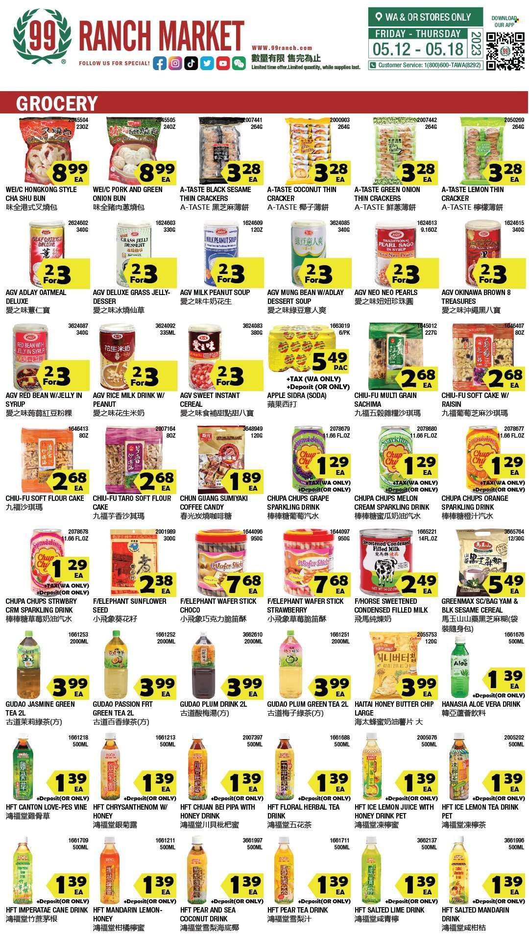 99 Ranch Market (10, 19, 40, CA, MD, NJ, OR, TX, WA) Weekly Ad Flyer Specials May 12 to May 18, 2023