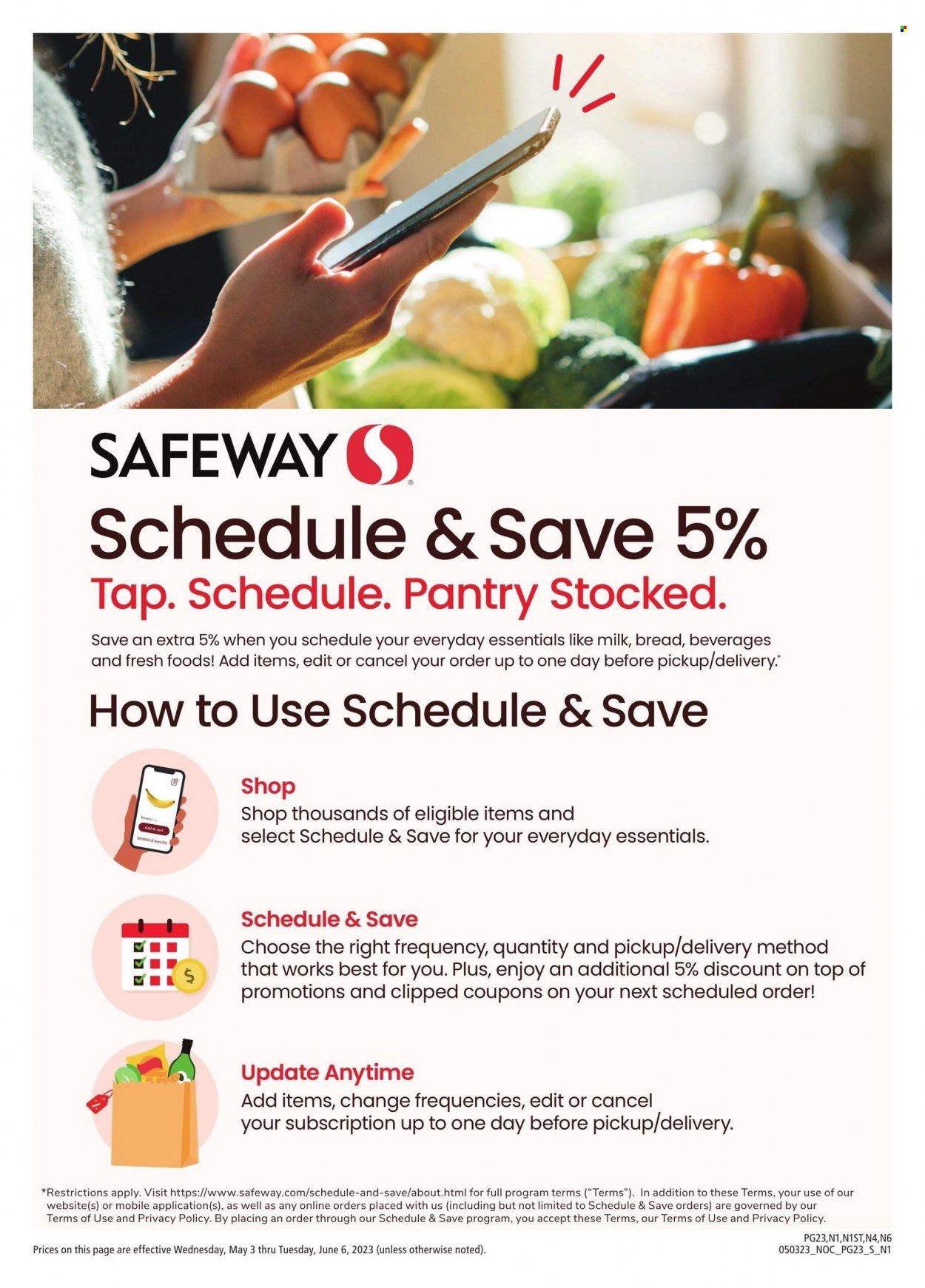 Safeway (CA) Weekly Ad Flyer Specials May 3 to June 6, 2023