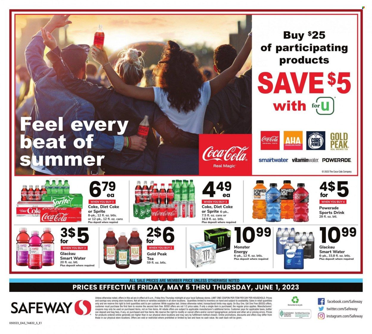 Safeway (DC, MD) Weekly Ad Flyer Specials May 5 to June 1, 2023