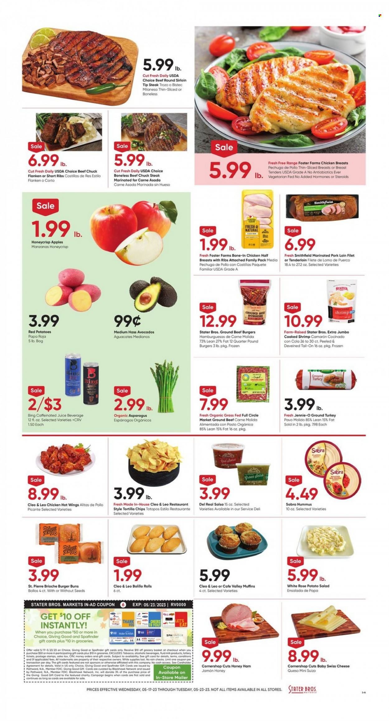 Stater Bros. (CA) Weekly Ad Flyer Specials May 17 to May 23, 2023
