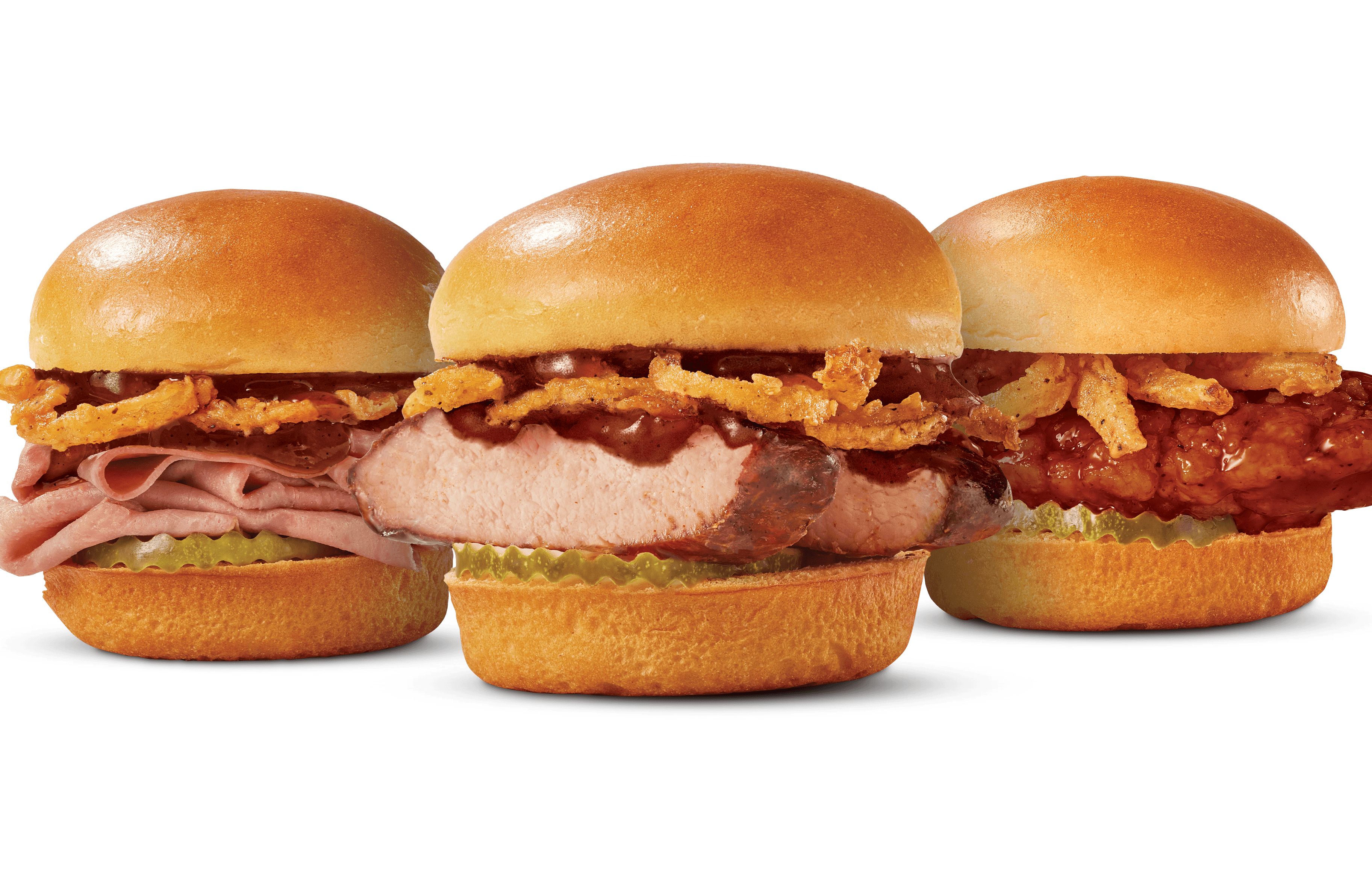 Save with a 2 for $4 Deal on Arby’s Bourbon BBQ Sliders Save with a 2 for $4 Deal on Arby’s Bourbon BBQ Sliders