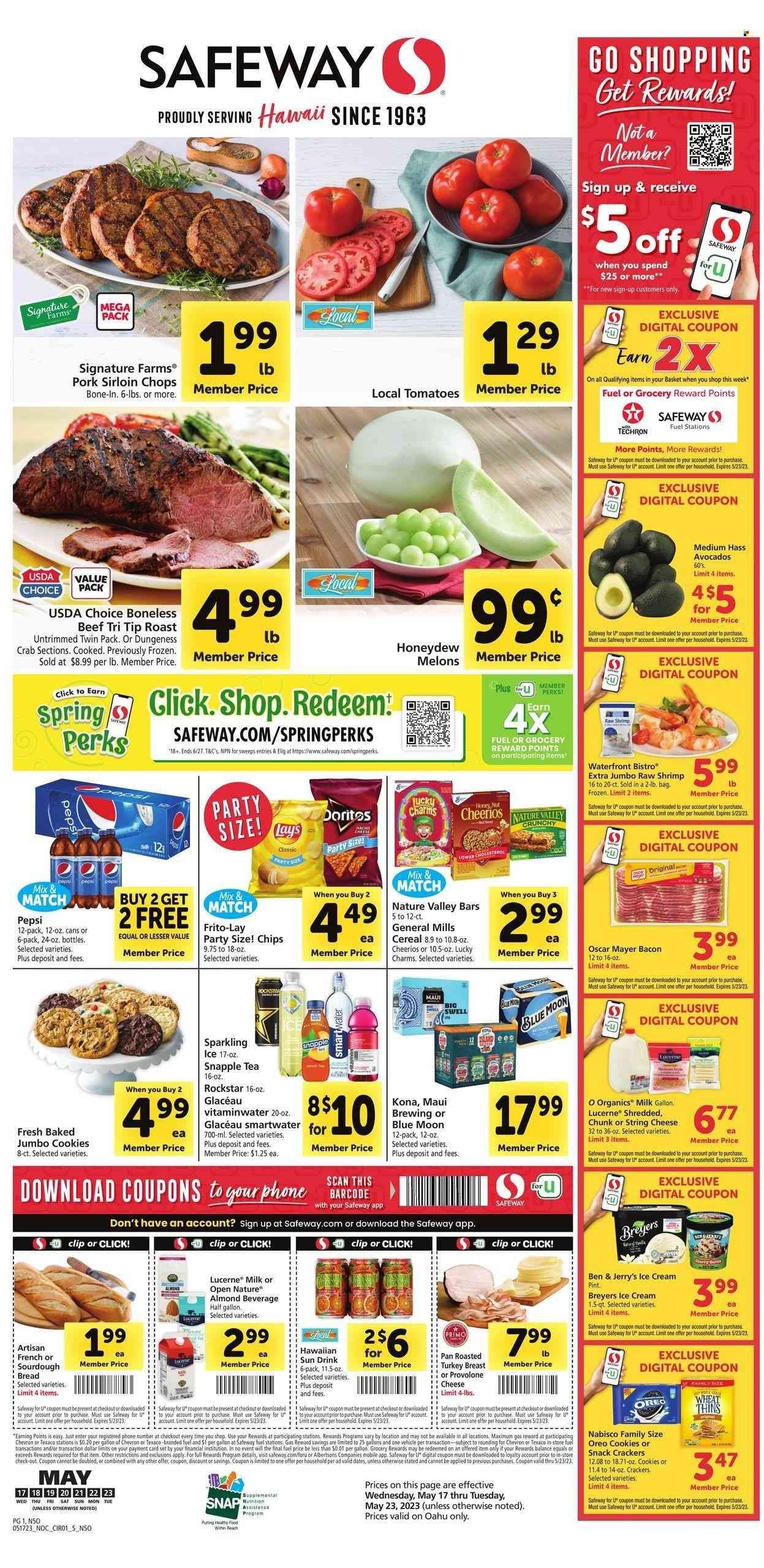 Safeway (HI) Weekly Ad Flyer Specials May 17 to May 23, 2023
