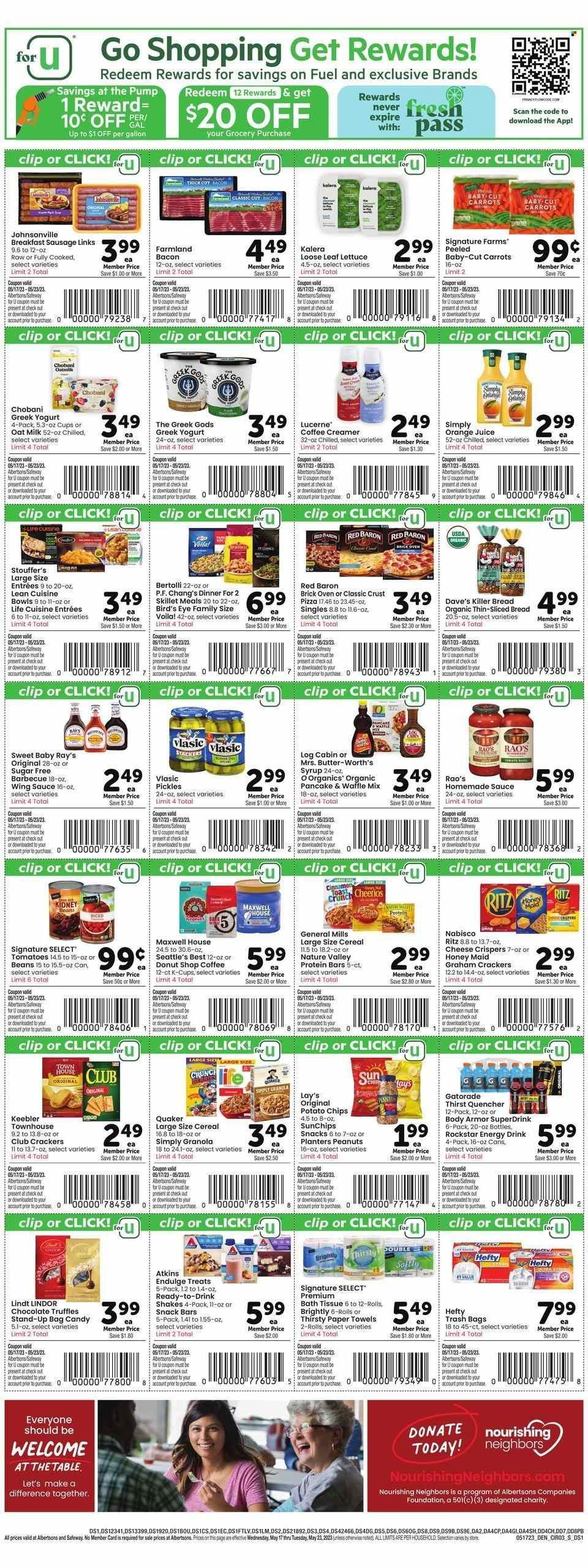 Safeway (SD) Weekly Ad Flyer Specials May 17 to May 23, 2023
