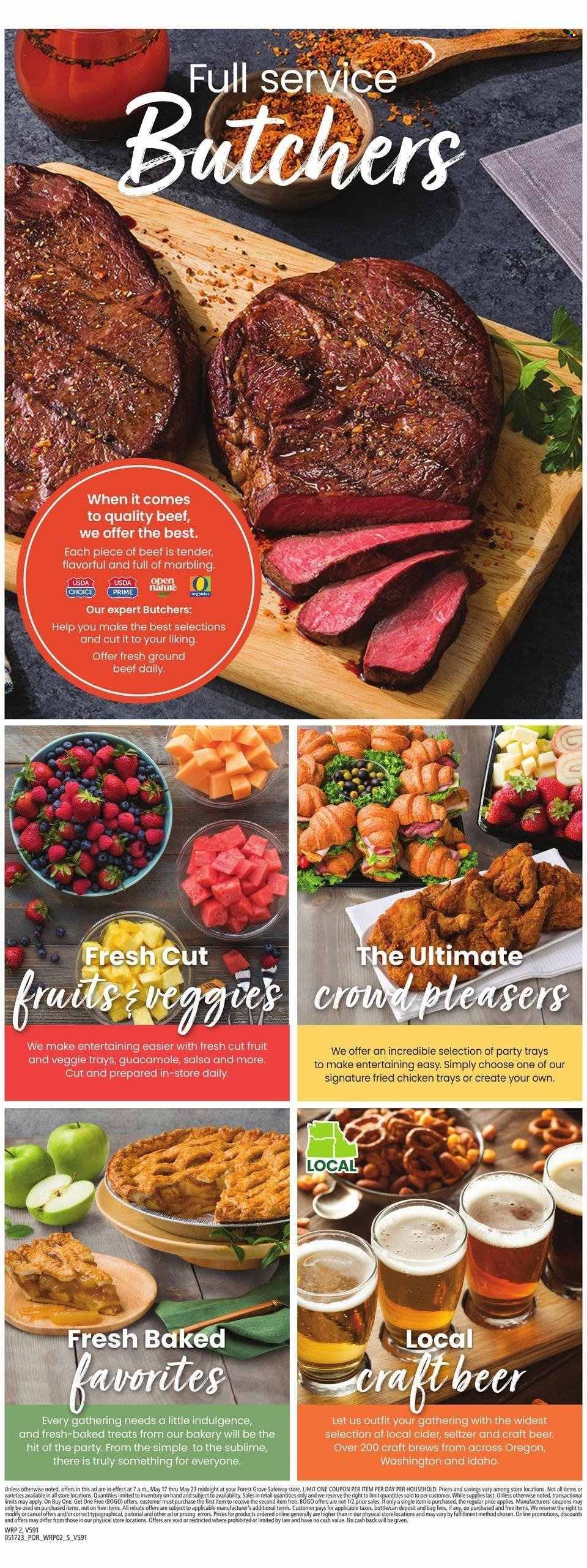 Safeway (OR) Weekly Ad Flyer Specials May 17 to May 23, 2023