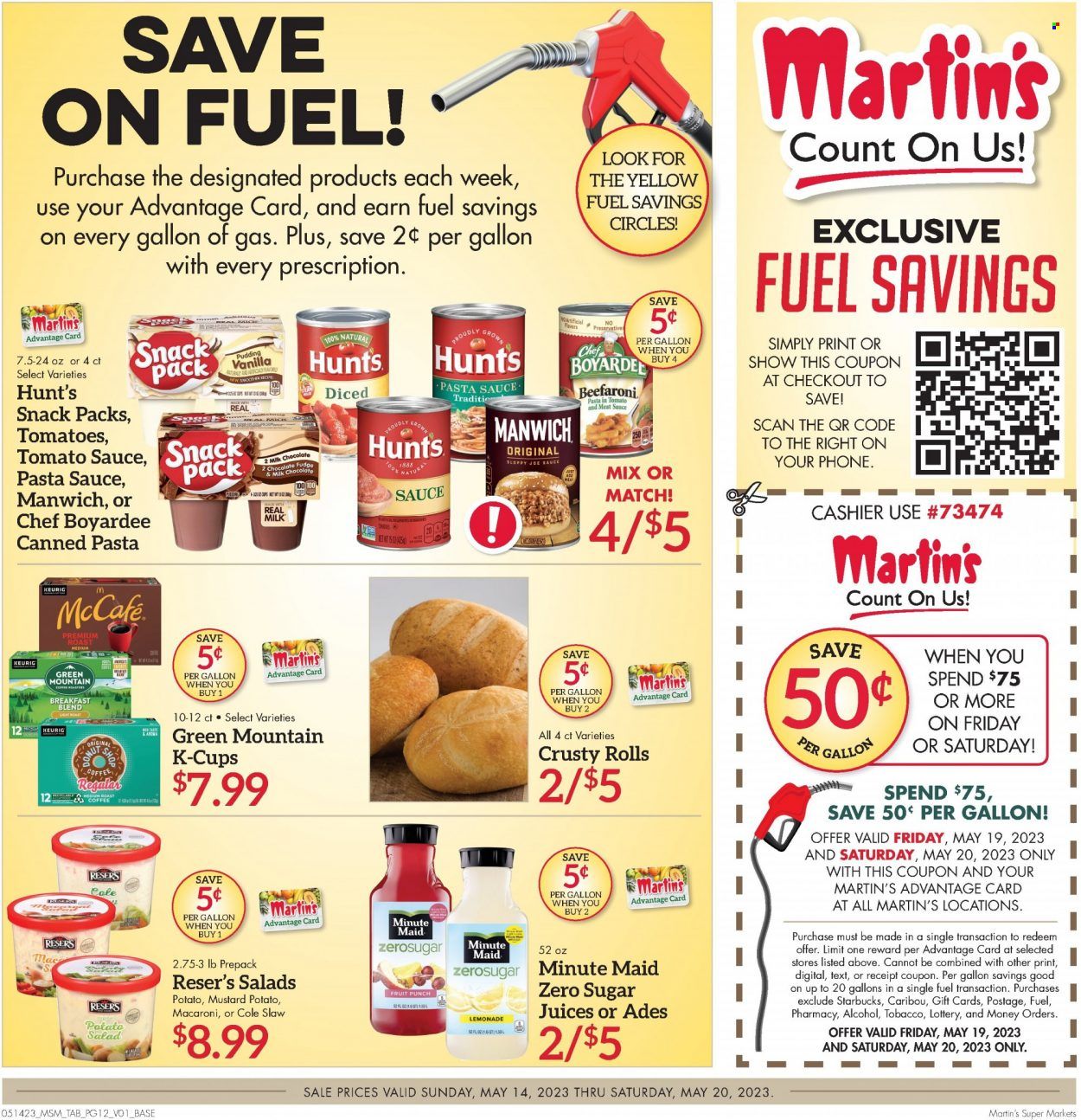 Martin’s (IN, MI) Weekly Ad Flyer Specials May 14 to May 20, 2023