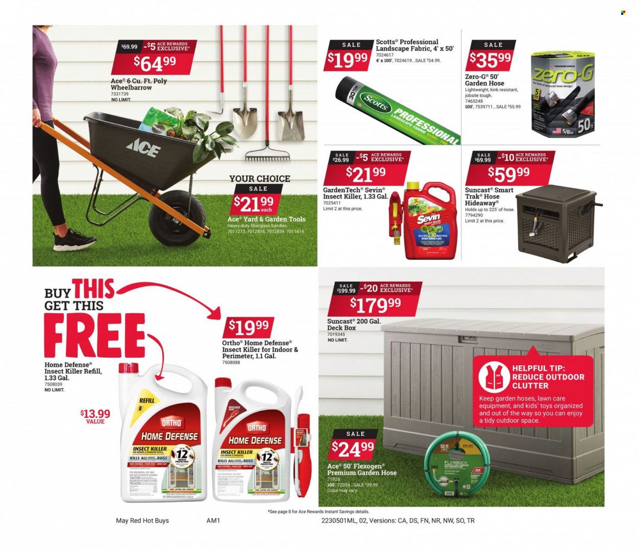 ACE Hardware Weekly Ad Flyer Specials May 1 to May 31, 2023