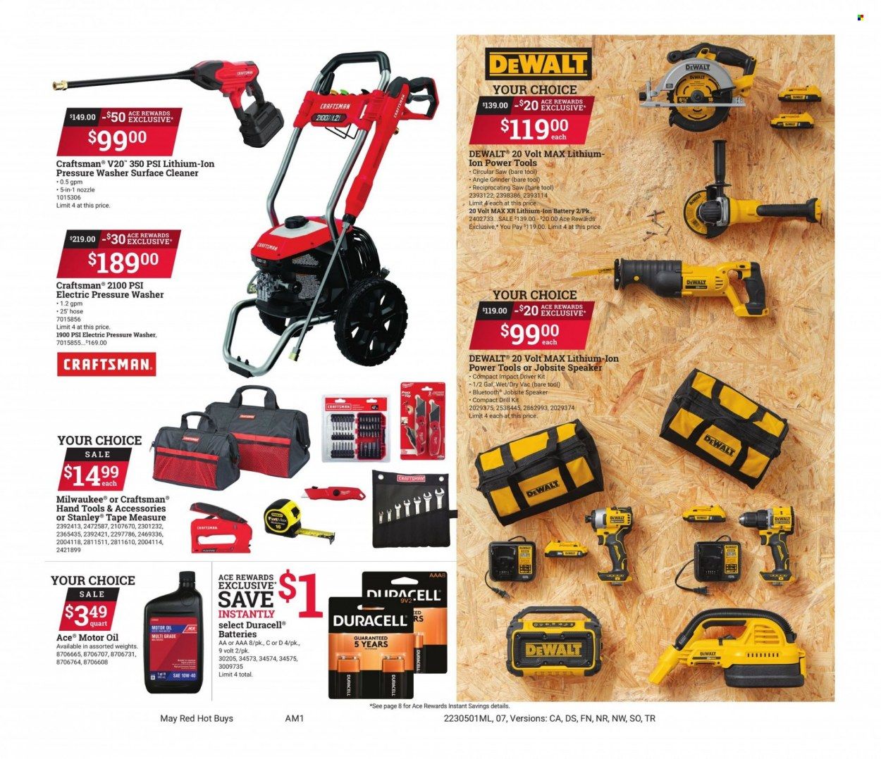ACE Hardware Weekly Ad Flyer Specials May 1 to May 31, 2023