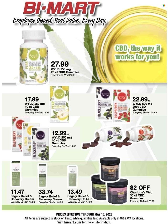 Bi-Mart (ID, OR, WA) Weekly Ad Flyer Specials May 3 to May 16, 2023