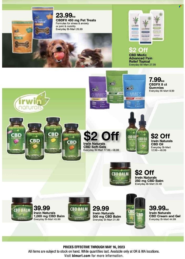 Bi-Mart (ID, OR, WA) Weekly Ad Flyer Specials May 3 to May 16, 2023