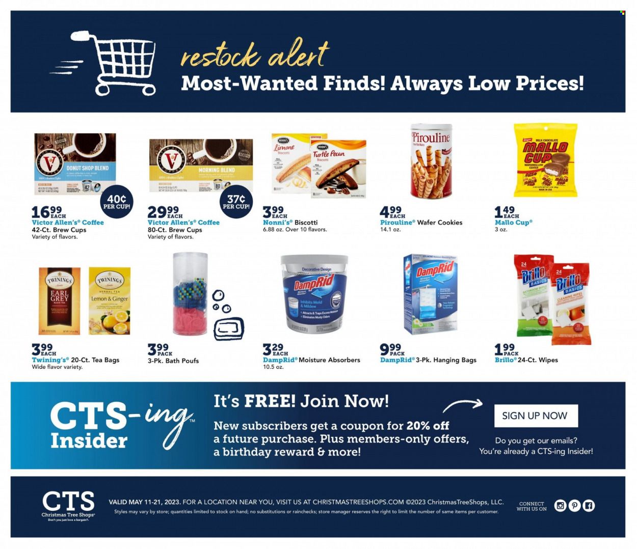 Christmas Tree Shops Weekly Ad Flyer Specials May 11 to May 21, 2023