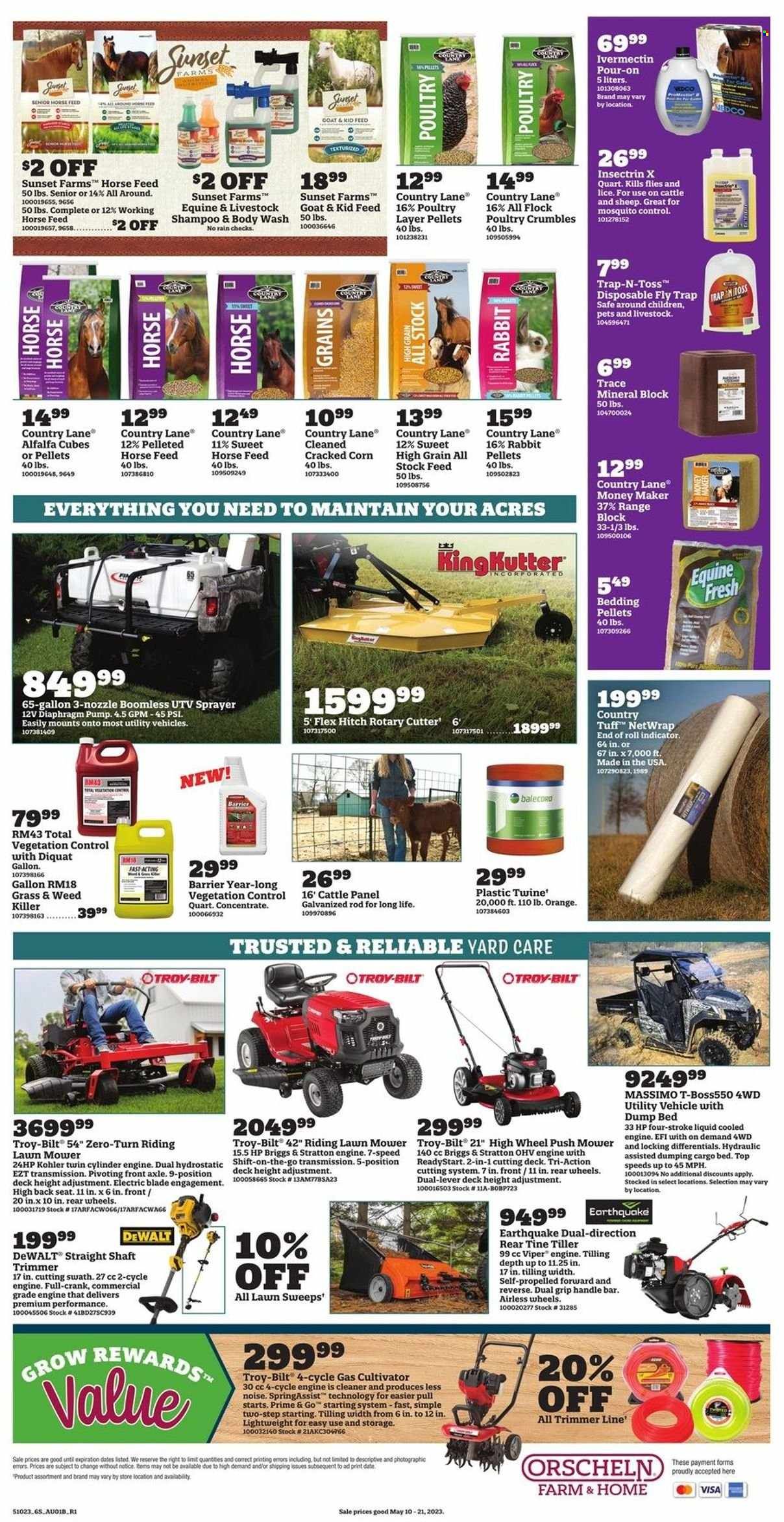 Orscheln Farm and Home (IA, IN, KS, MO, NE, OK) Weekly Ad Flyer Specials May 10 to May 21, 2023