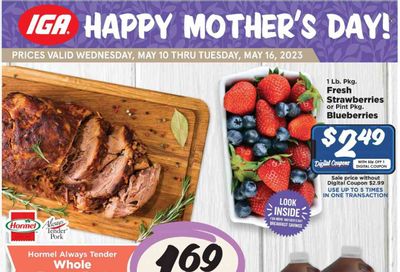 IGA (IL) Weekly Ad Flyer Specials May 10 to May 16, 2023