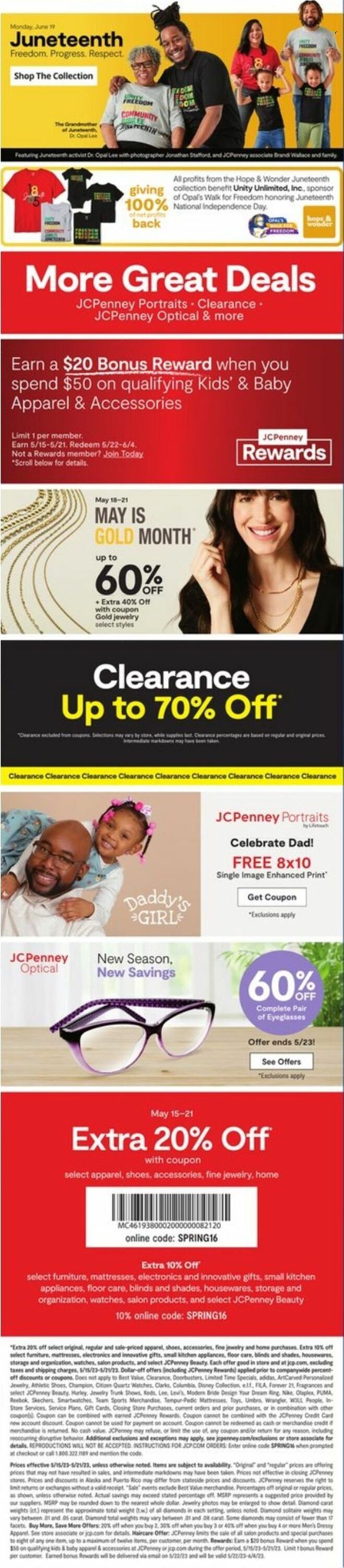 JCPenney Weekly Ad Flyer Specials May 15 to May 21, 2023