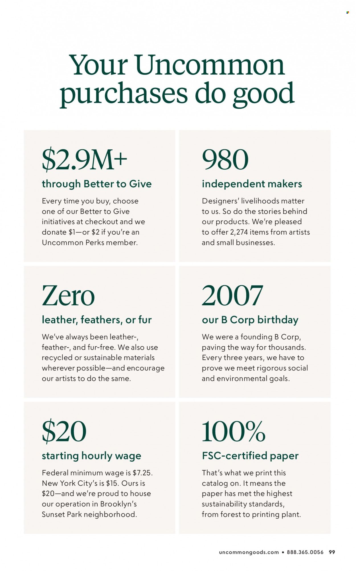 Uncommon Goods Promotions & Flyer Specials June 2023