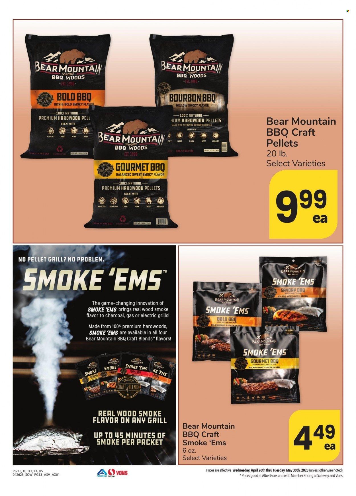 Vons (NV) Weekly Ad Flyer Specials April 26 to May 30, 2023