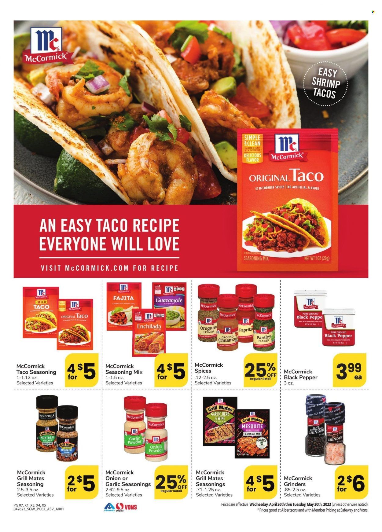Vons (NV) Weekly Ad Flyer Specials April 26 to May 30, 2023