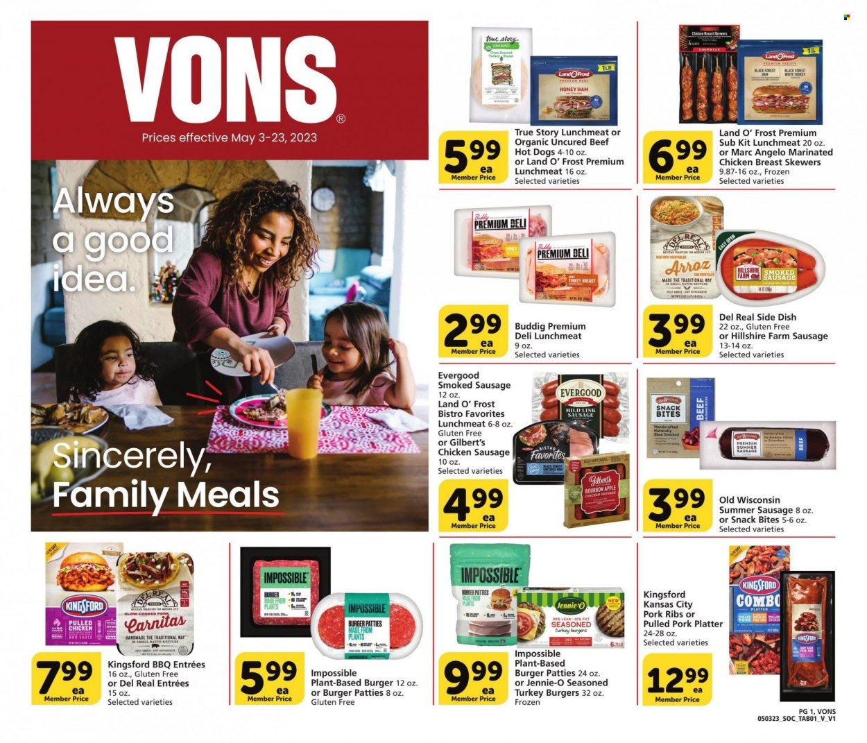 Vons (CA) Weekly Ad Flyer Specials May 3 to May 23, 2023