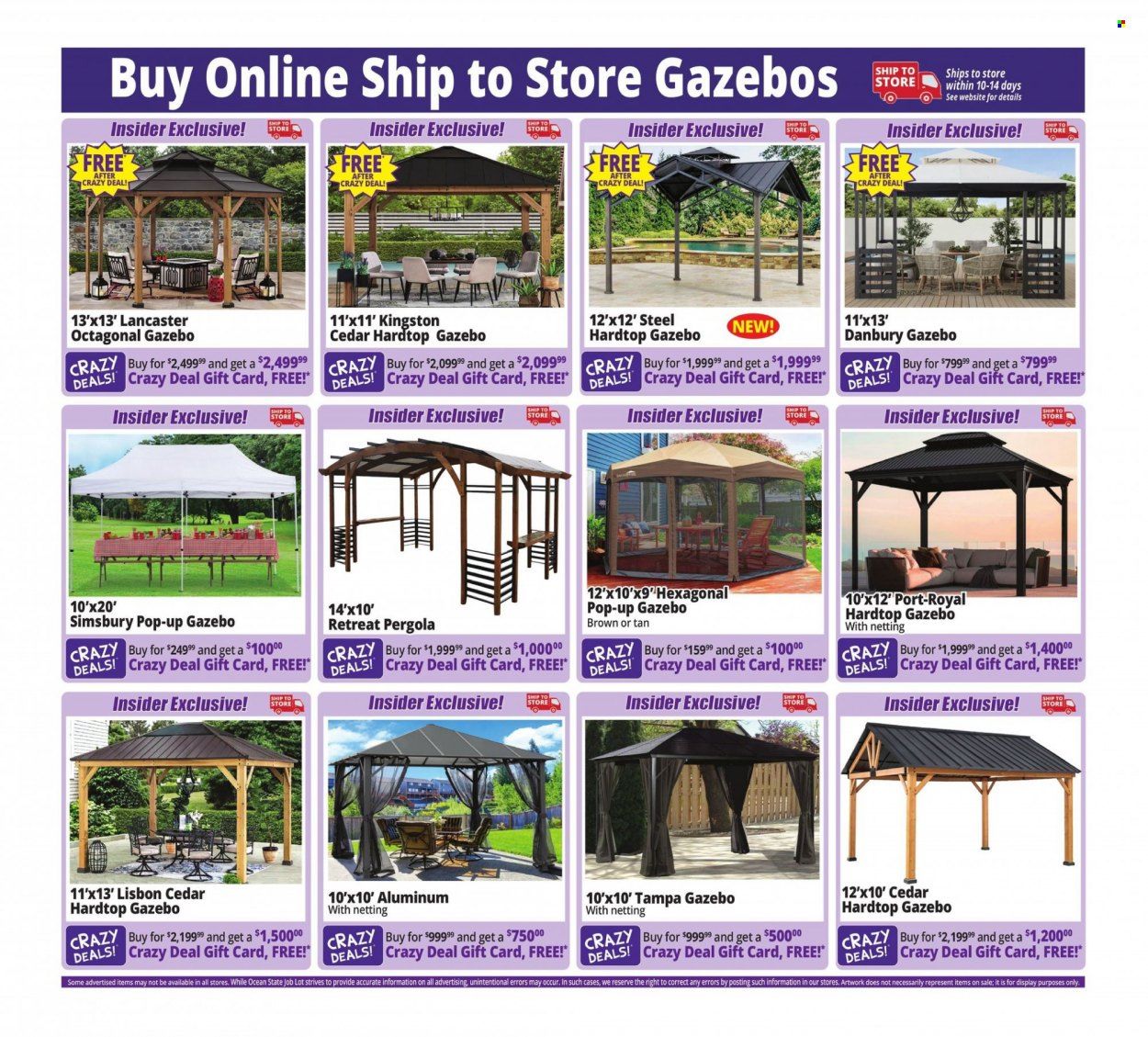 Ocean State Job Lot (CT, MA, ME, NH, NJ, NY, RI, VT) Weekly Ad Flyer Specials May 11 to May 17, 2023