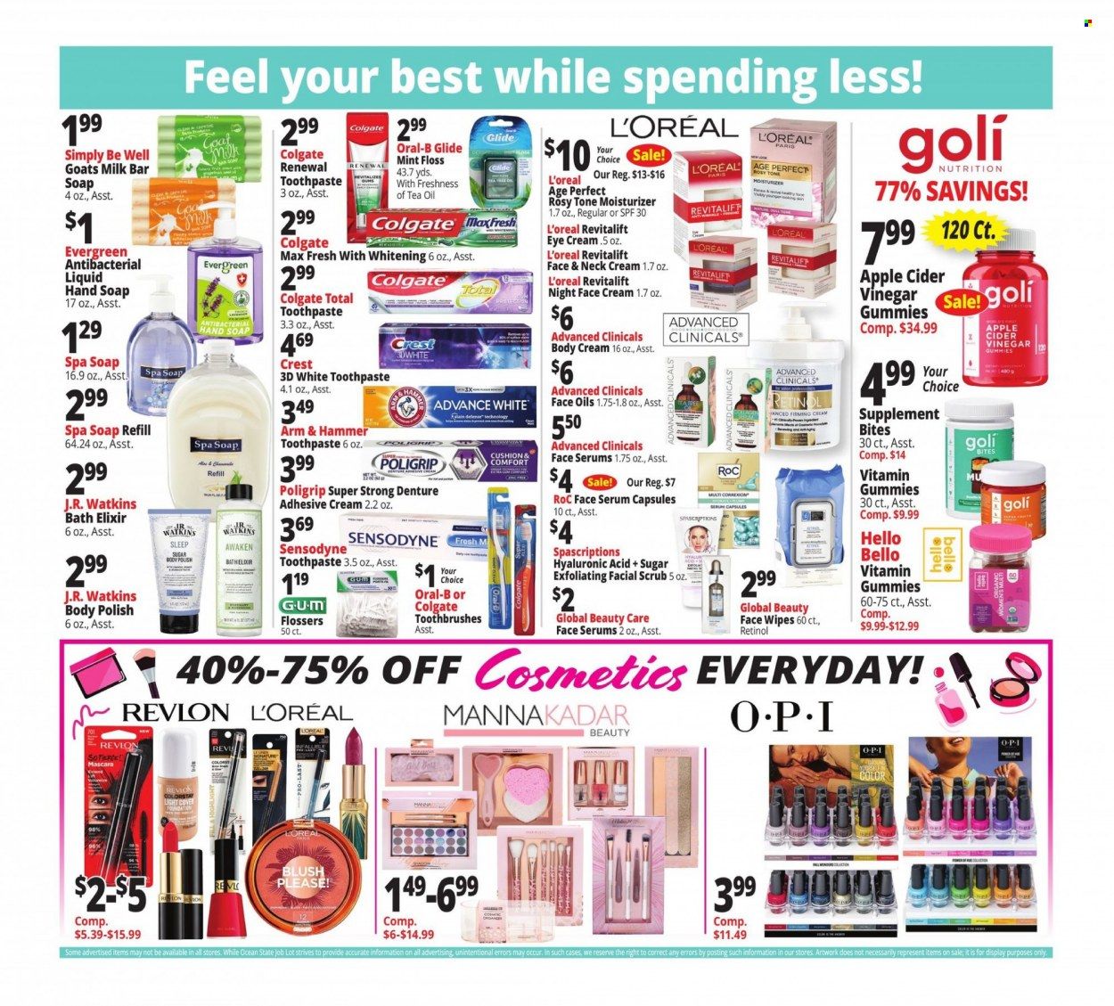 Ocean State Job Lot (CT, MA, ME, NH, NJ, NY, RI, VT) Weekly Ad Flyer Specials May 11 to May 17, 2023