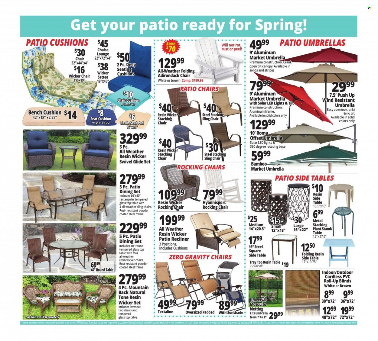 Ocean State Job Lot (CT, MA, ME, NH, NJ, NY, RI, VT) Weekly Ad Flyer Specials May 11 to May 17, 2023