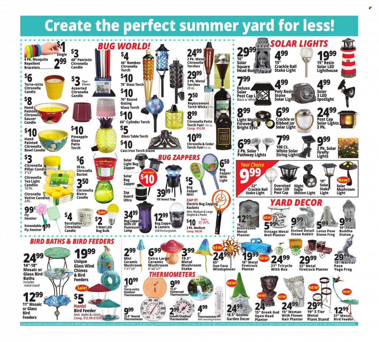 Ocean State Job Lot (CT, MA, ME, NH, NJ, NY, RI, VT) Weekly Ad Flyer Specials May 11 to May 17, 2023