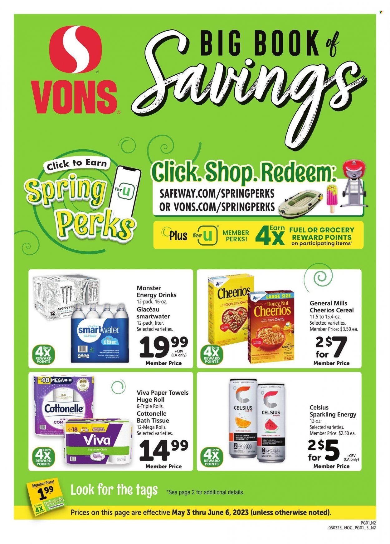 Vons (CA) Weekly Ad Flyer Specials May 3 to June 6, 2023