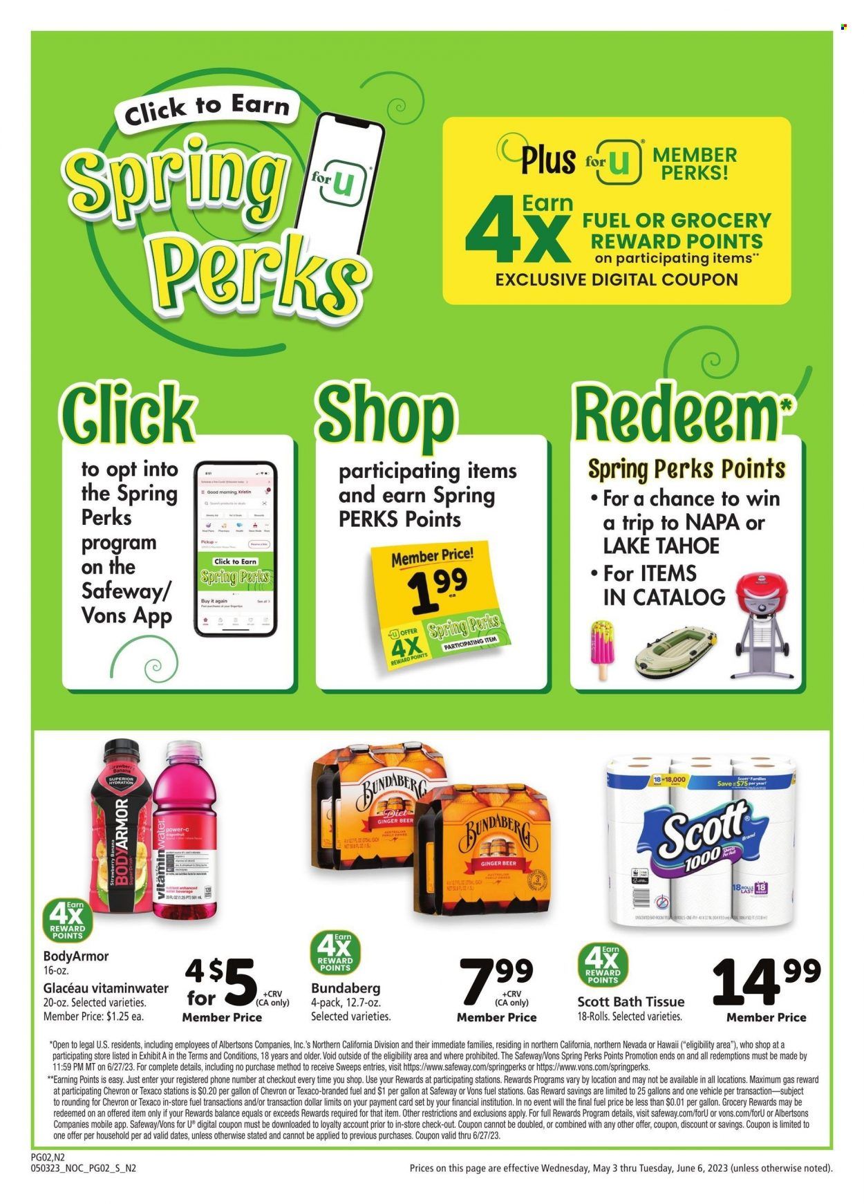 Vons (CA) Weekly Ad Flyer Specials May 3 to June 6, 2023