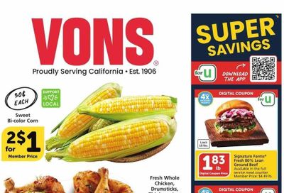 Vons (CA) Weekly Ad Flyer Specials May 17 to May 23, 2023