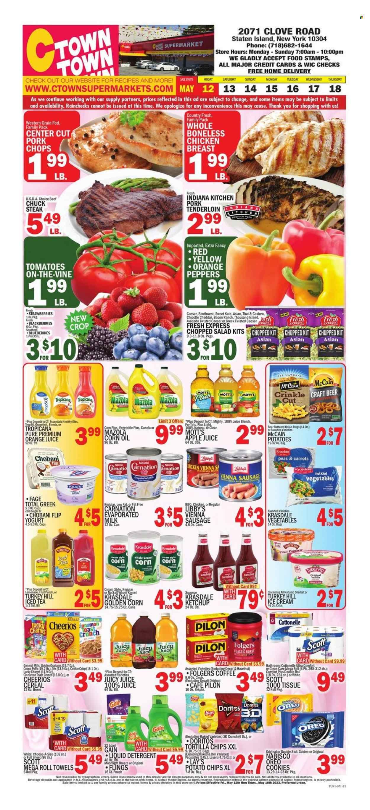 C-Town (CT, FL, MA, NJ, NY, PA) Weekly Ad Flyer Specials May 12 to May 18, 2023