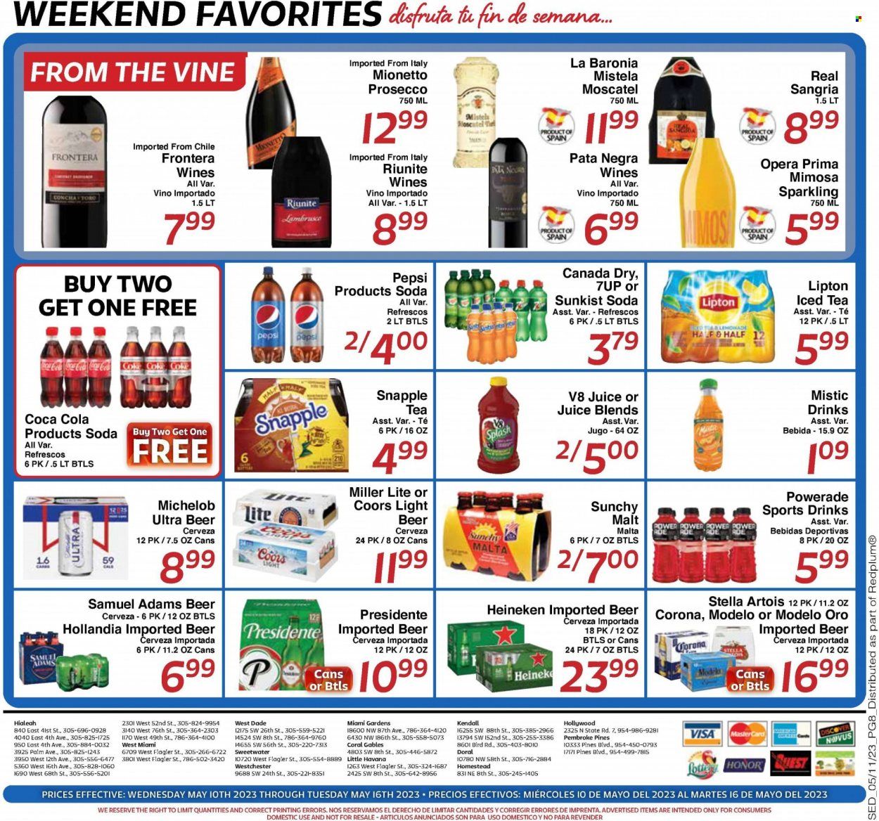 Sedano's (FL) Weekly Ad Flyer Specials May 10 to May 16, 2023
