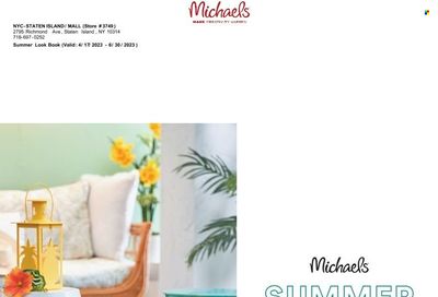 Michaels Weekly Ad Flyer Specials April 17 to June 30, 2023