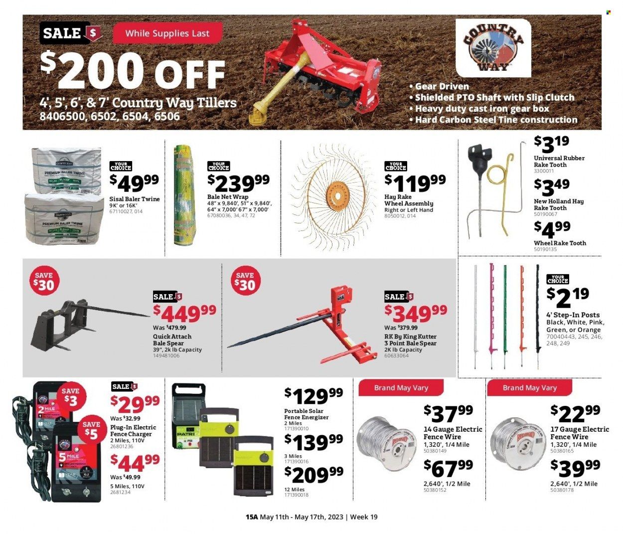 Rural King (AL, IL, IN, KY, OH, PA, TN, VA) Weekly Ad Flyer Specials May 11 to May 17, 2023