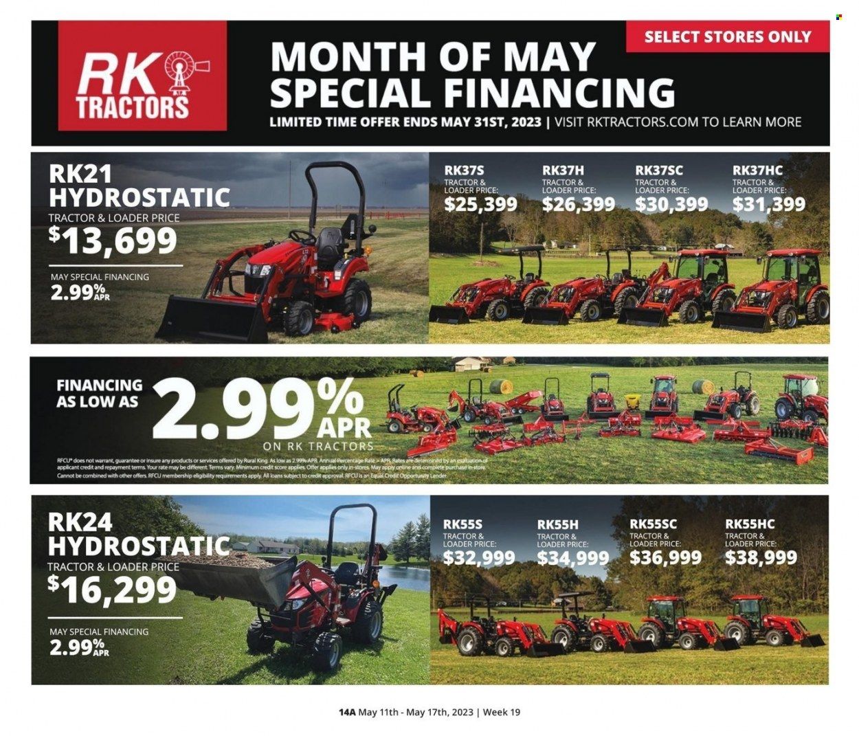 Rural King Weekly Ad Flyer Specials May 11 to May 17, 2023