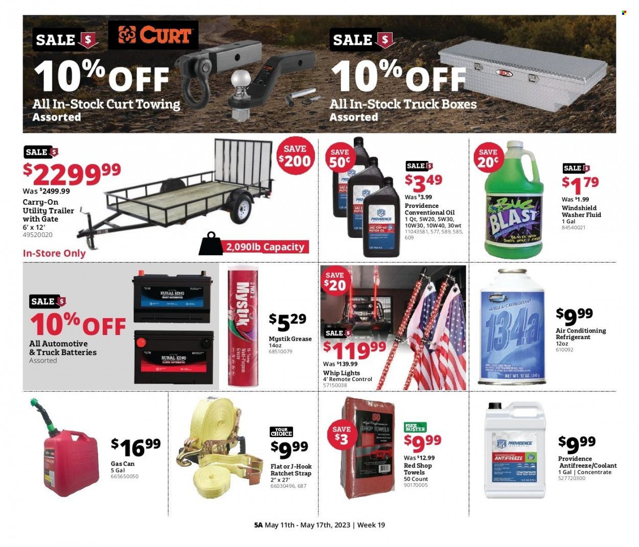 Rural King Weekly Ad Flyer Specials May 11 to May 17, 2023