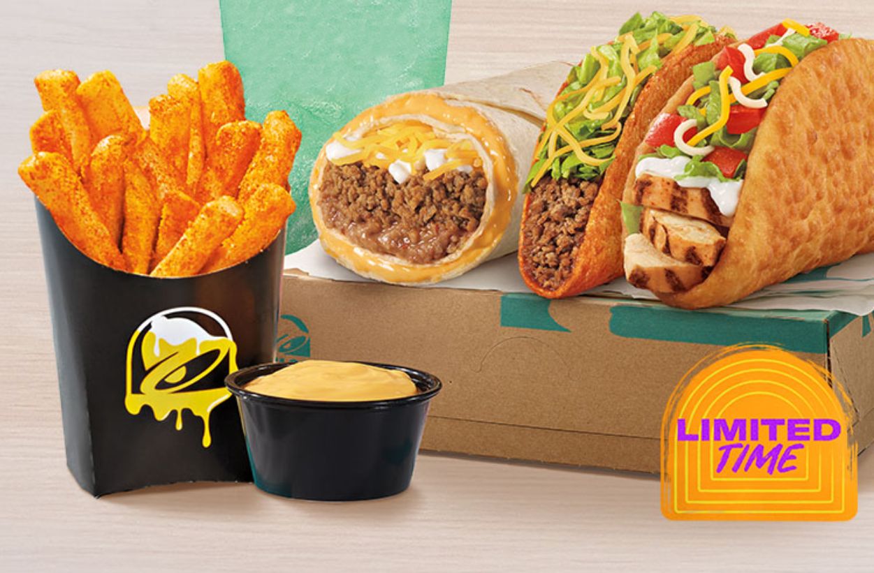 Save with Taco Bell’s Limited Edition Deluxe Cavings Box Save with Taco Bell’s Limited Edition Deluxe Cavings Box