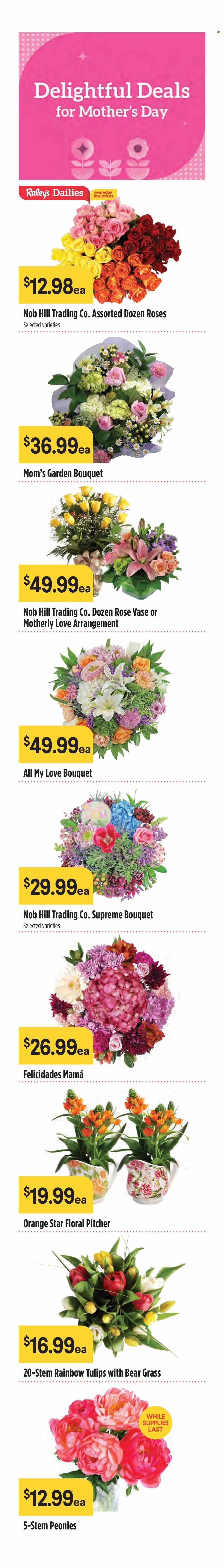 Raley's (CA, NV) Weekly Ad Flyer Specials May 10 to May 16, 2023
